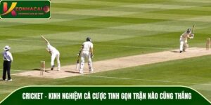 Cricket – Kinh Nghiệm Cá Cược Tinh Gọn Trận Nào Cũng Thắng